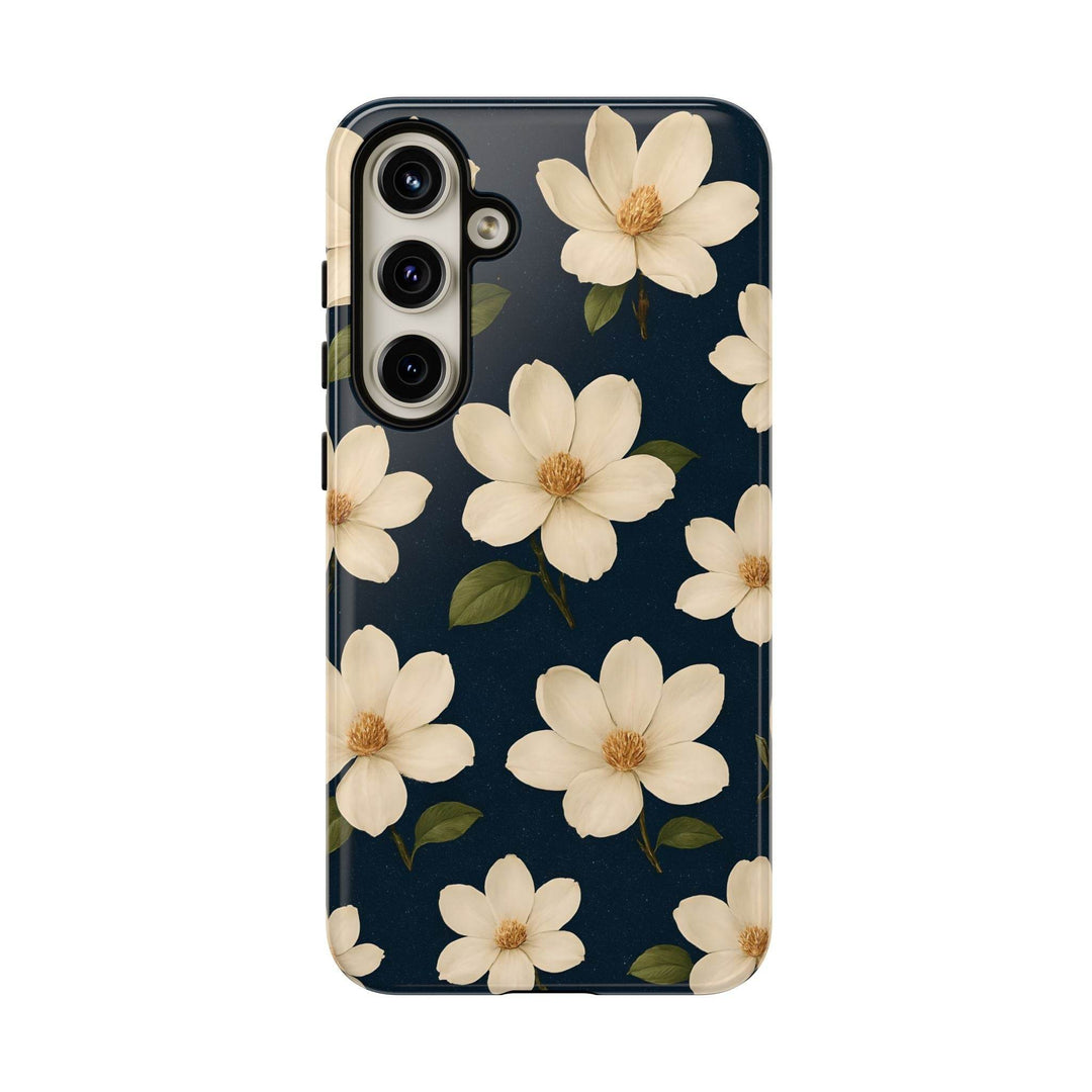 Magnolia Floral Phone Case with Durable Protection - Gutsy Garb