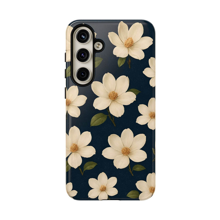 Magnolia Floral Phone Case with Durable Protection - Gutsy Garb