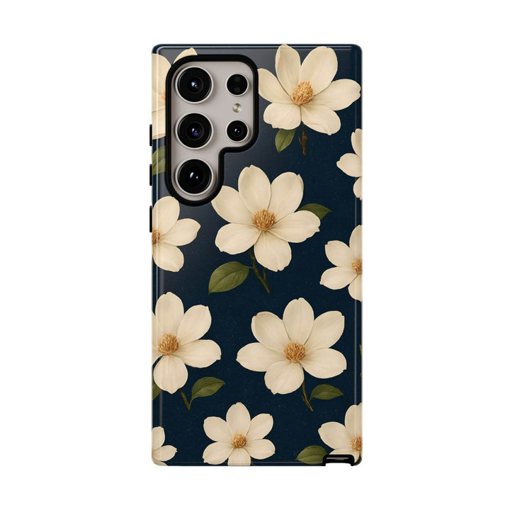 Magnolia Floral Phone Case with Durable Protection - Gutsy Garb