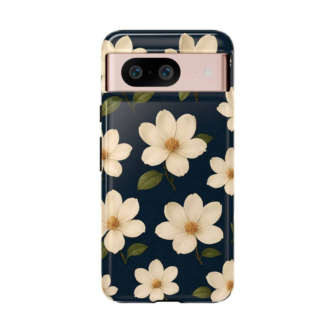 Magnolia Floral Phone Case with Durable Protection - Gutsy Garb
