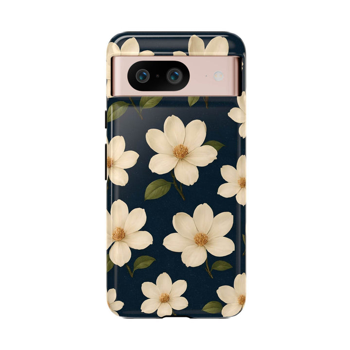 Magnolia Floral Phone Case with Durable Protection - Gutsy Garb