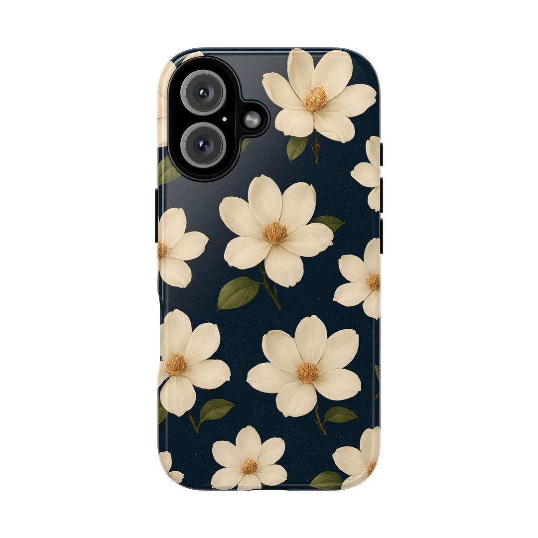 Magnolia Floral Phone Case with Durable Protection - Gutsy Garb