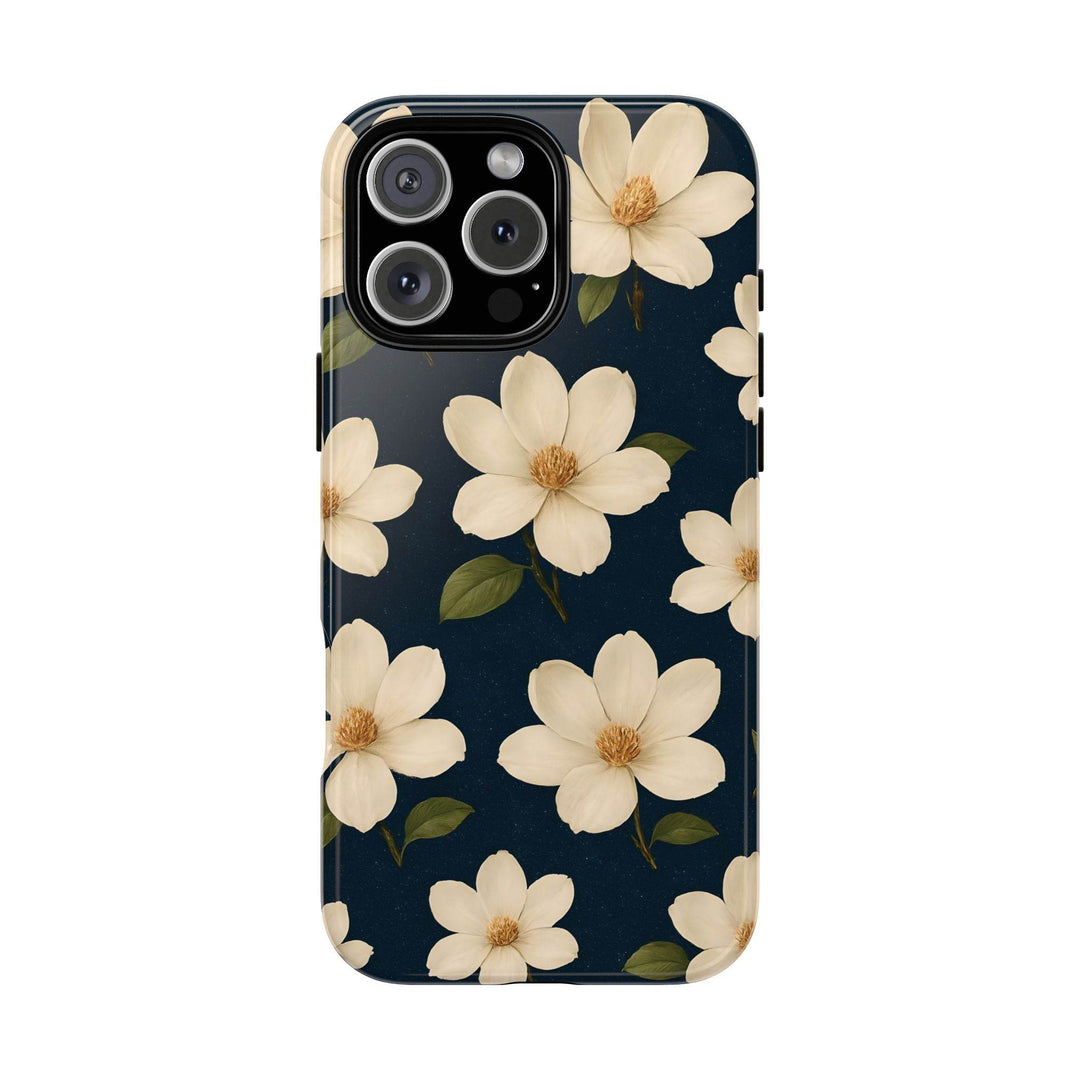 Magnolia Floral Phone Case with Durable Protection - Gutsy Garb