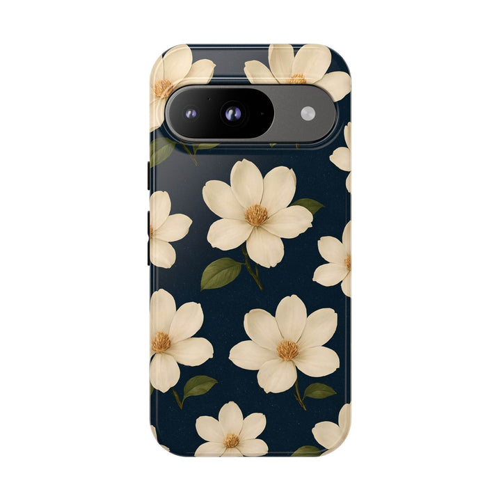 Magnolia Floral Phone Case with Durable Protection - Gutsy Garb