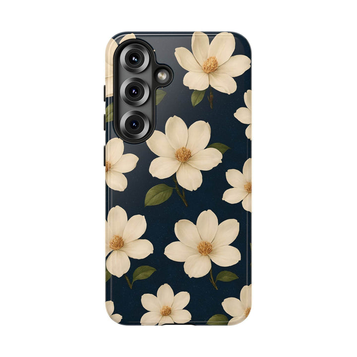 Magnolia Floral Phone Case with Durable Protection - Gutsy Garb