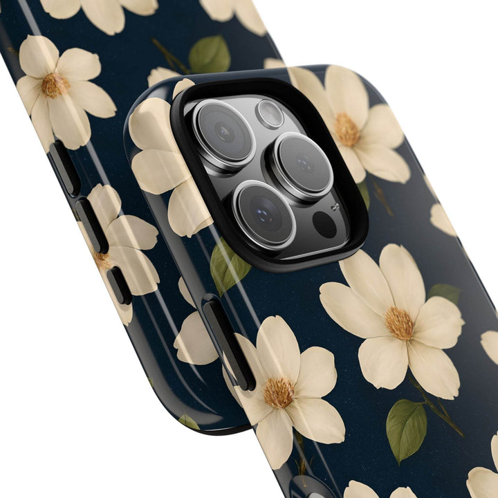 Magnolia Floral Phone Case with Durable Protection - Gutsy Garb