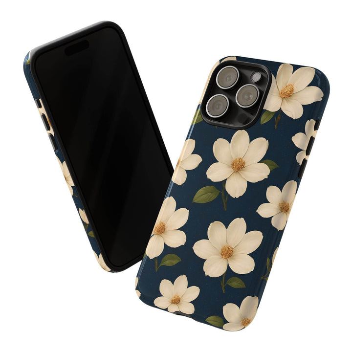 Magnolia Floral Phone Case with Durable Protection - Gutsy Garb