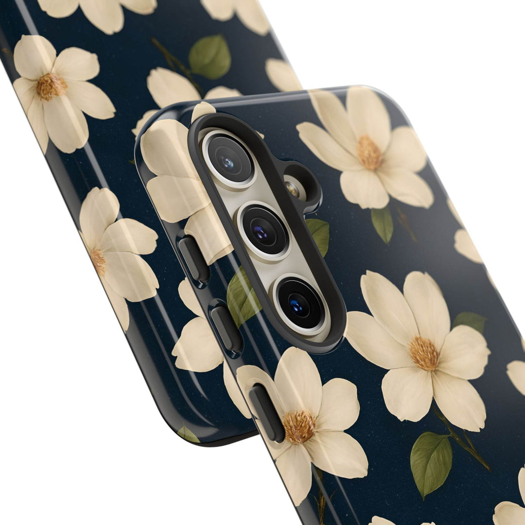 Magnolia Floral Phone Case with Durable Protection - Gutsy Garb