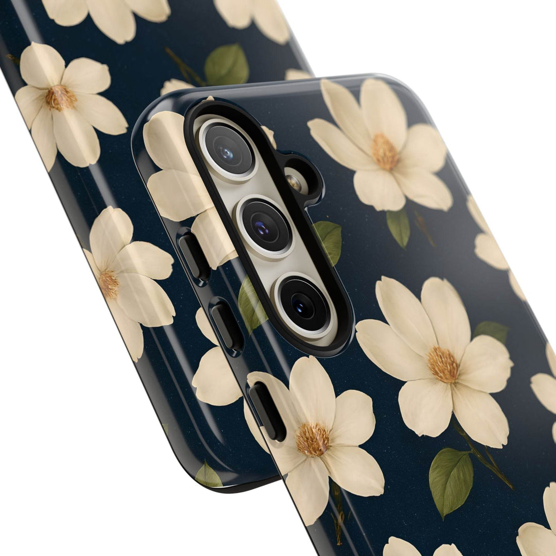 Magnolia Floral Phone Case with Durable Protection - Gutsy Garb