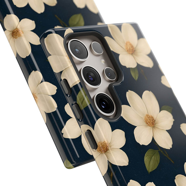Magnolia Floral Phone Case with Durable Protection - Gutsy Garb