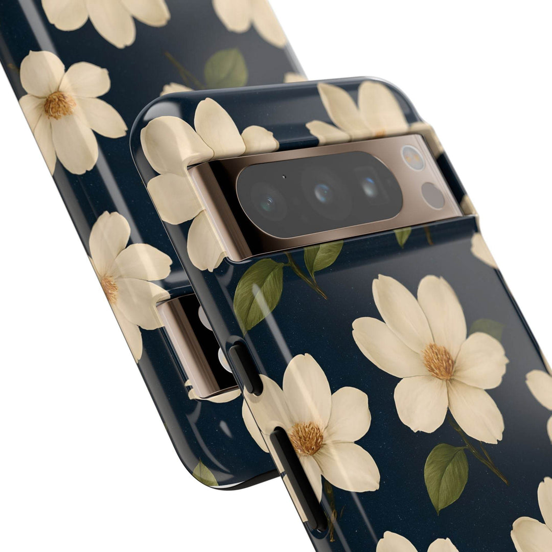 Magnolia Floral Phone Case with Durable Protection - Gutsy Garb