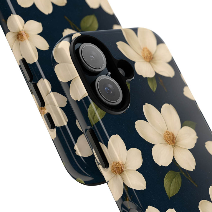 Magnolia Floral Phone Case with Durable Protection - Gutsy Garb