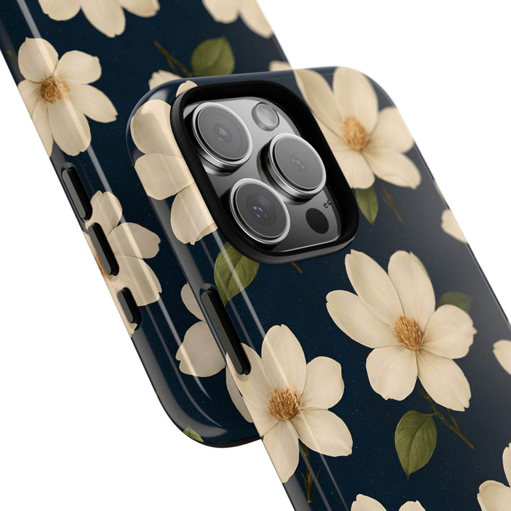 Magnolia Floral Phone Case with Durable Protection - Gutsy Garb