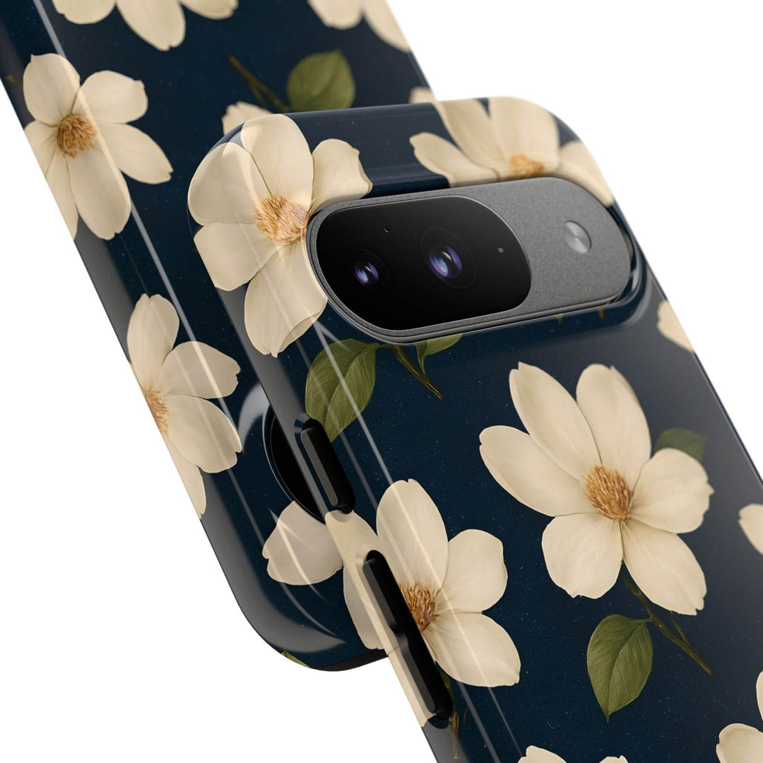 Magnolia Floral Phone Case with Durable Protection - Gutsy Garb