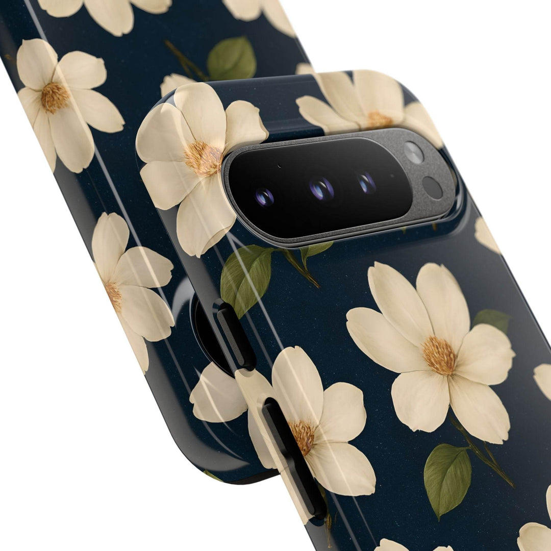 Magnolia Floral Phone Case with Durable Protection - Gutsy Garb