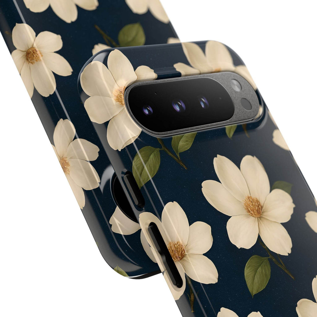 Magnolia Floral Phone Case with Durable Protection - Gutsy Garb