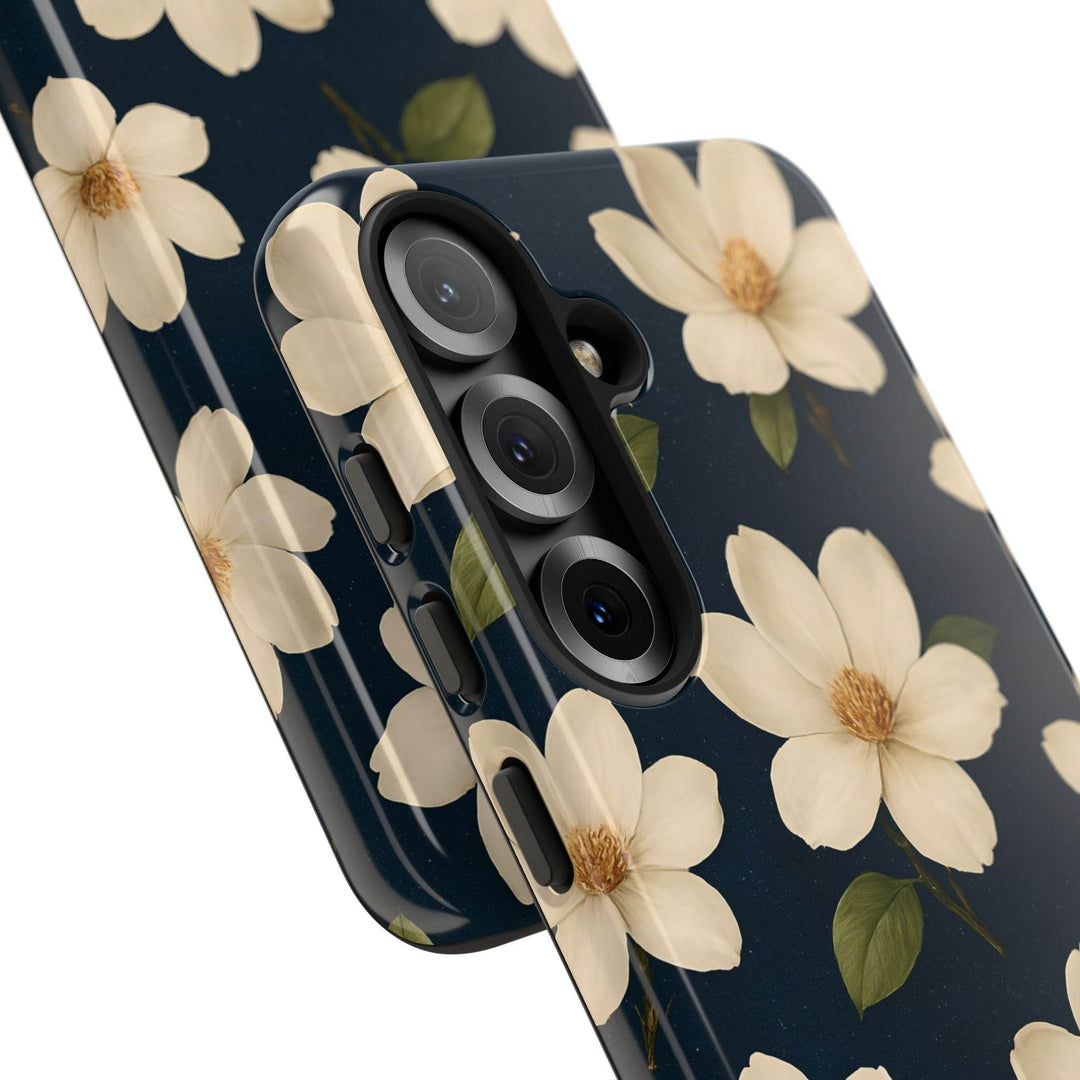 Magnolia Floral Phone Case with Durable Protection - Gutsy Garb