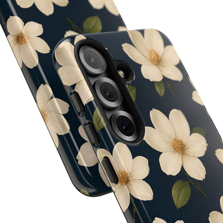 Magnolia Floral Phone Case with Durable Protection - Gutsy Garb