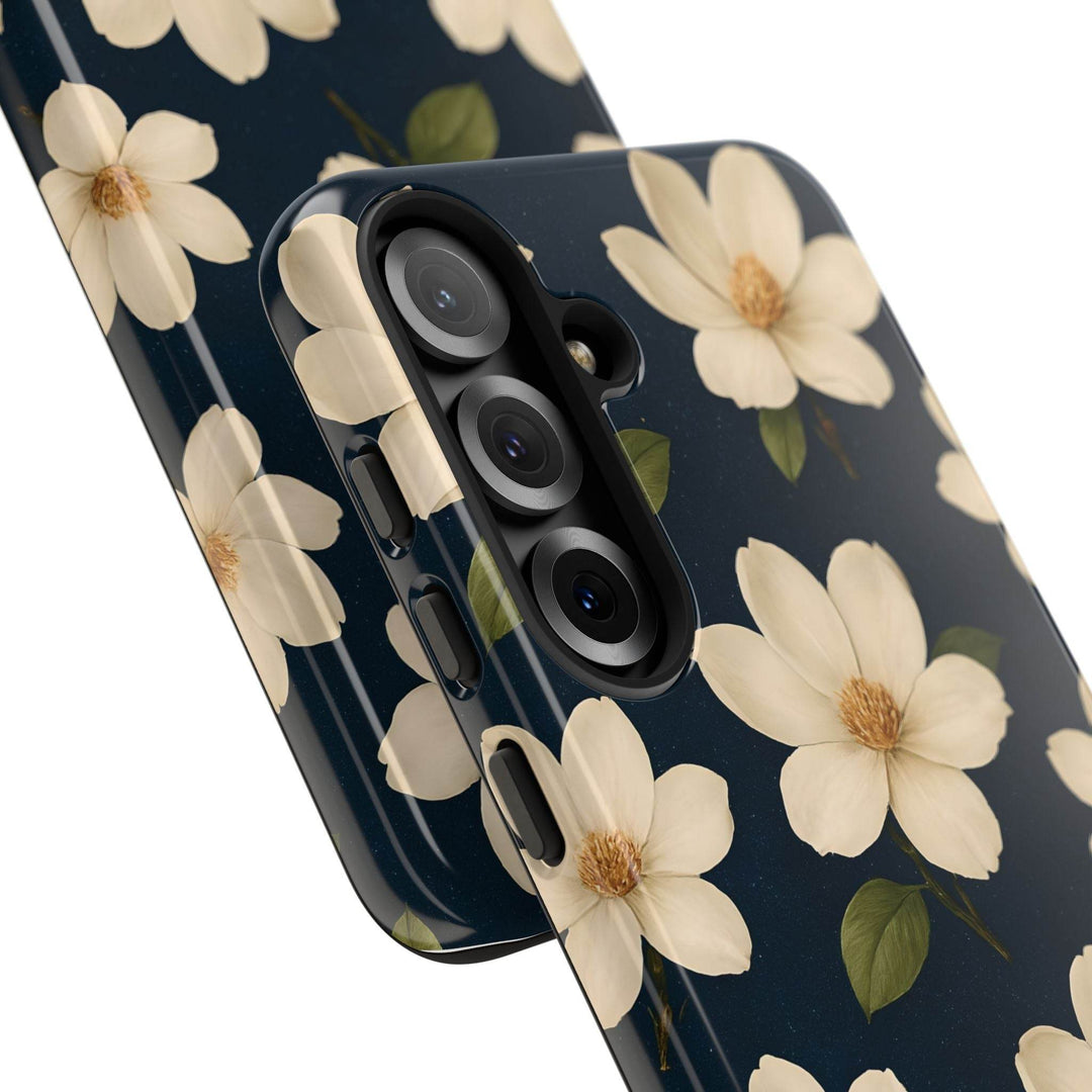 Magnolia Floral Phone Case with Durable Protection - Gutsy Garb