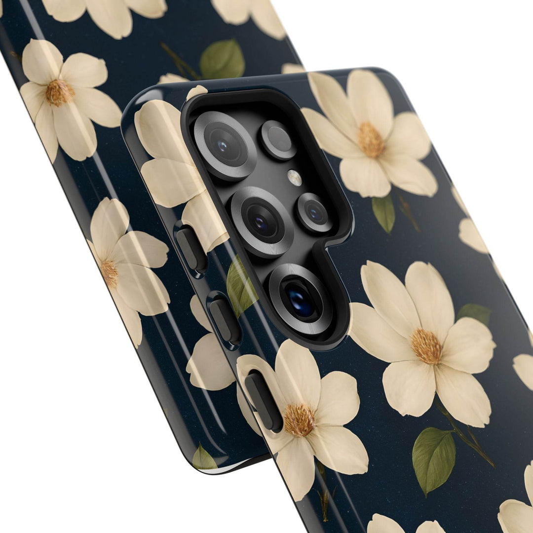 Magnolia Floral Phone Case with Durable Protection - Gutsy Garb