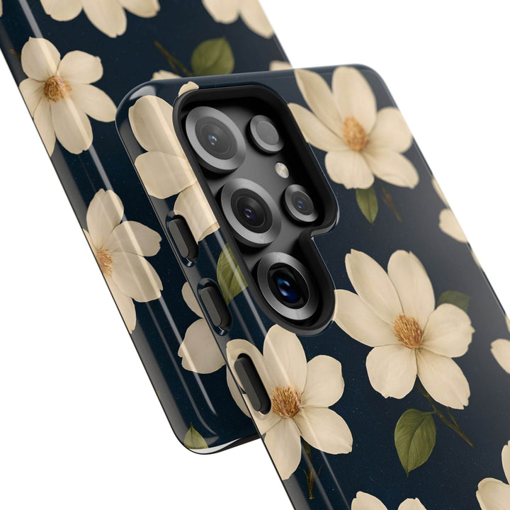 Magnolia Floral Phone Case with Durable Protection - Gutsy Garb