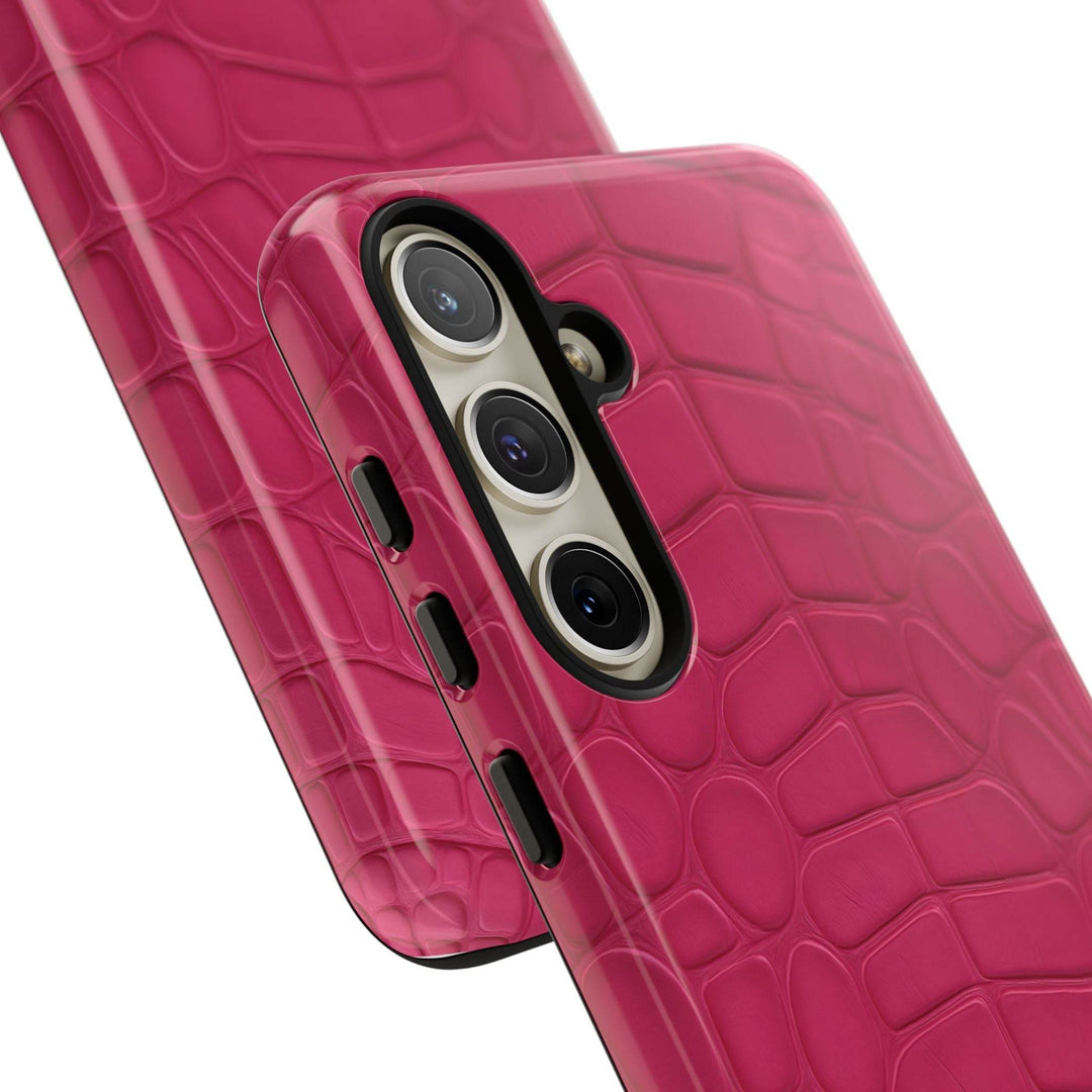 Pink Python Phone Case Durable Stylish Cover - Gutsy Garb