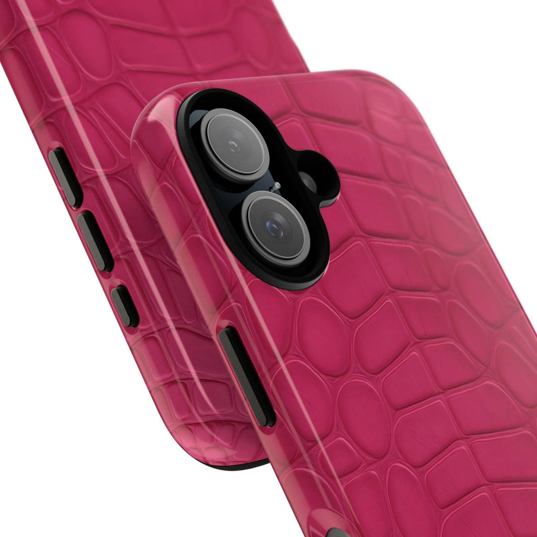 Pink Python Phone Case Durable Stylish Cover - Gutsy Garb