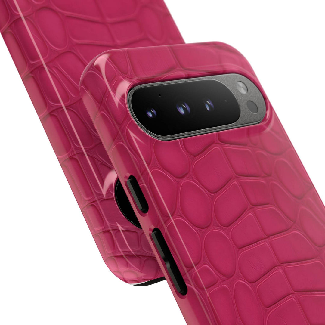 Pink Python Phone Case Durable Stylish Cover - Gutsy Garb