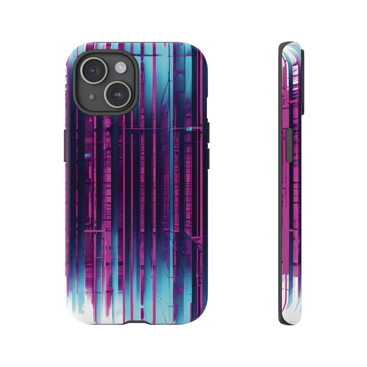 Pixelated Glitch Phone Case – Bold Tech Style - Gutsy Garb