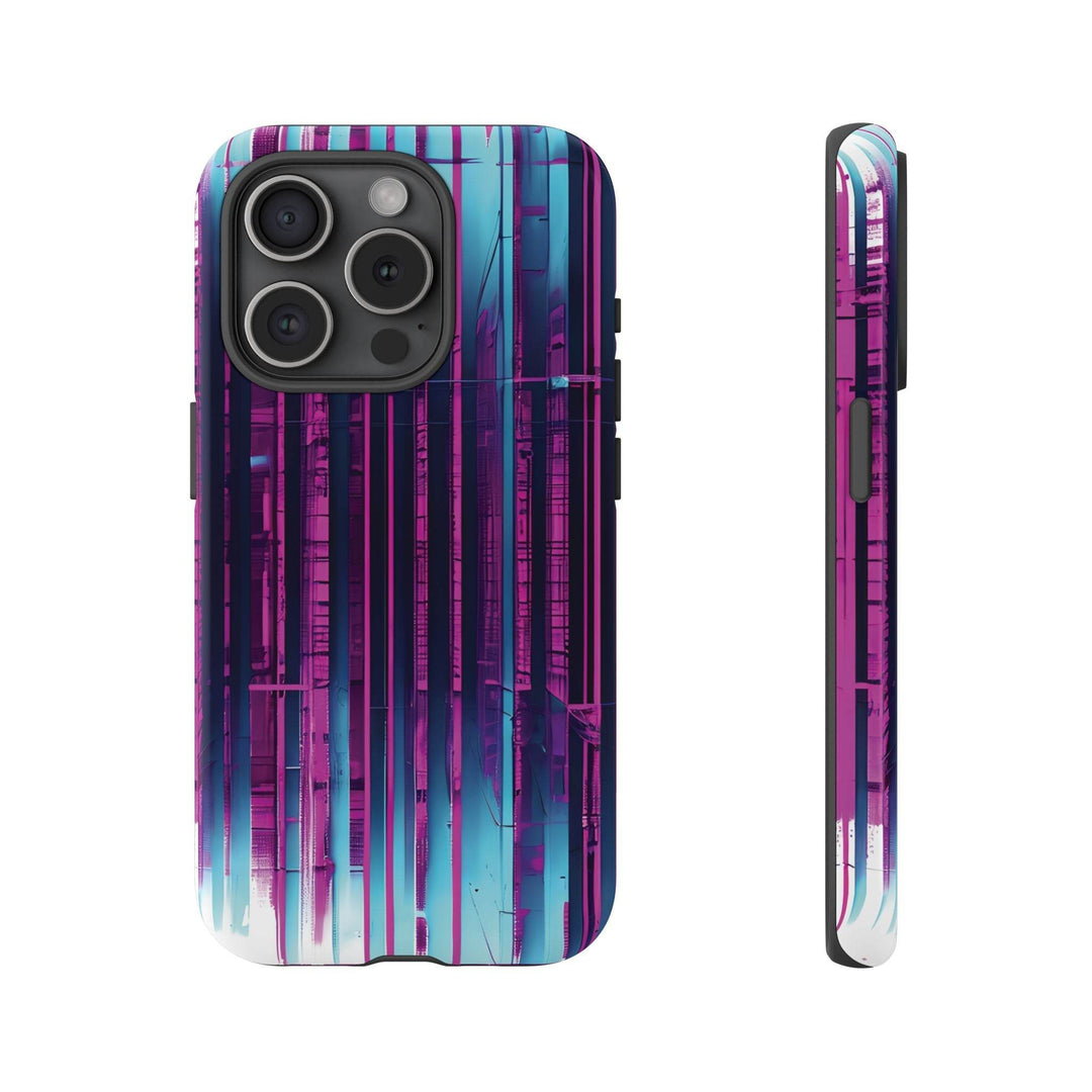 Pixelated Glitch Phone Case – Bold Tech Style - Gutsy Garb