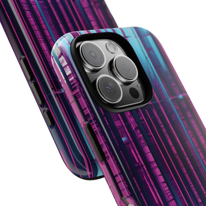 Pixelated Glitch Phone Case – Bold Tech Style - Gutsy Garb