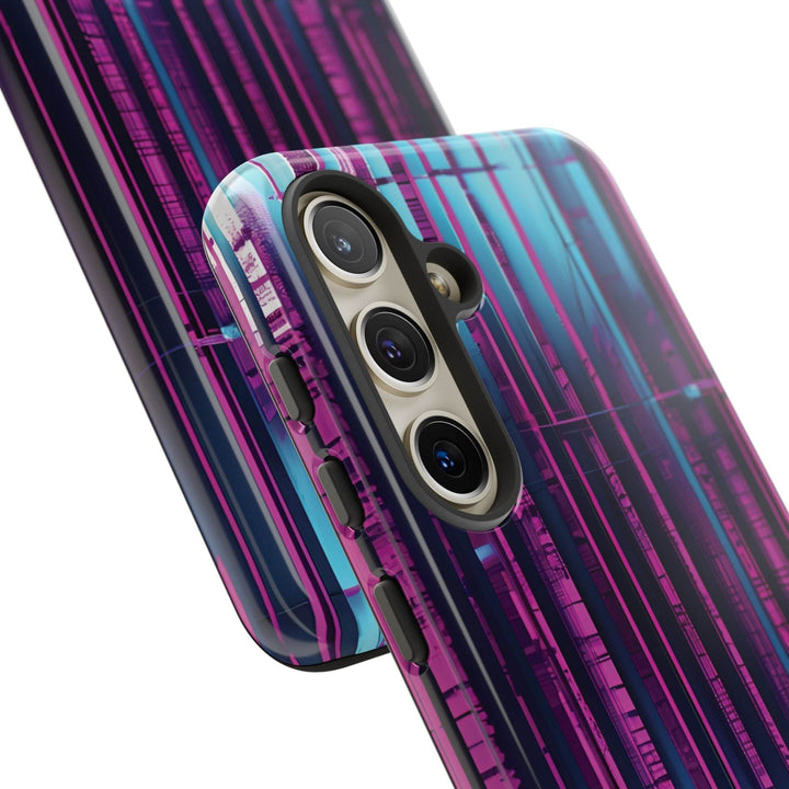 Pixelated Glitch Phone Case – Bold Tech Style - Gutsy Garb