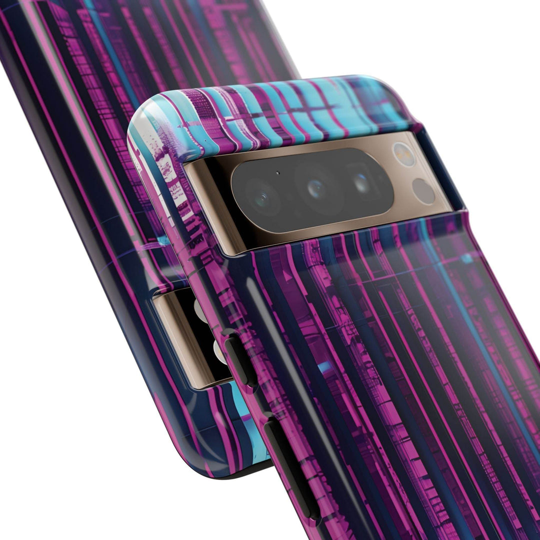 Pixelated Glitch Phone Case – Bold Tech Style - Gutsy Garb