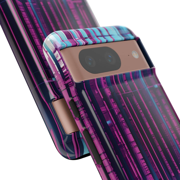 Pixelated Glitch Phone Case – Bold Tech Style - Gutsy Garb
