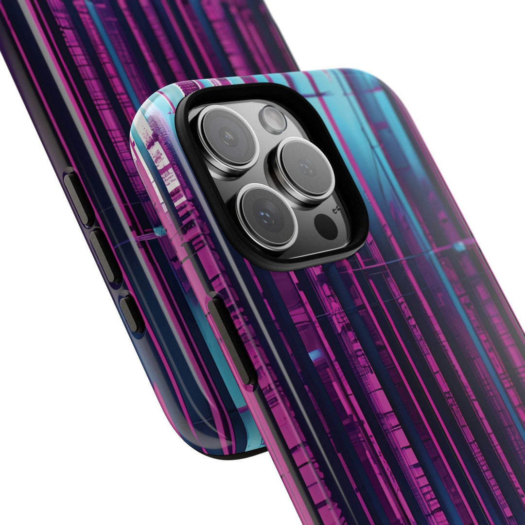 Pixelated Glitch Phone Case – Bold Tech Style - Gutsy Garb