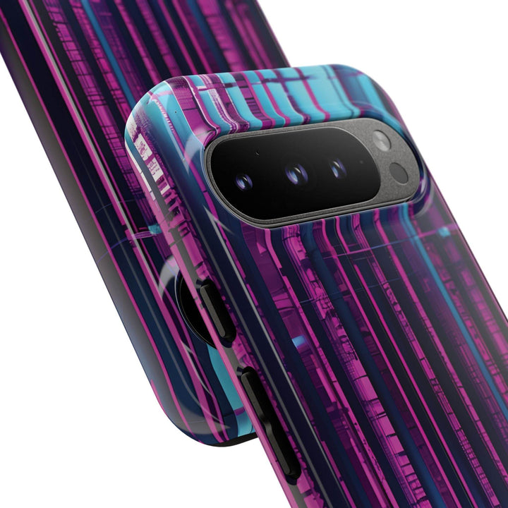 Pixelated Glitch Phone Case – Bold Tech Style - Gutsy Garb