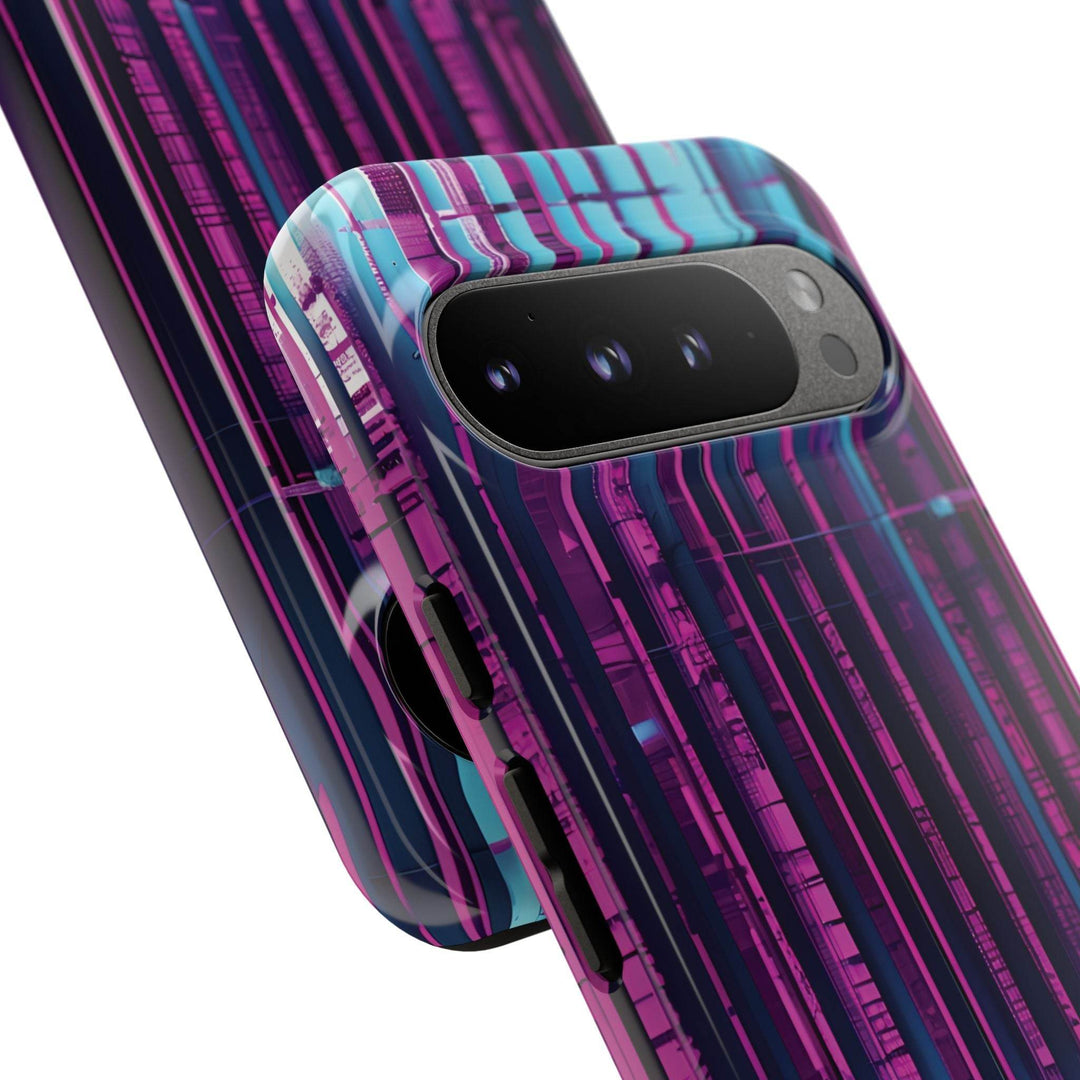 Pixelated Glitch Phone Case – Bold Tech Style - Gutsy Garb