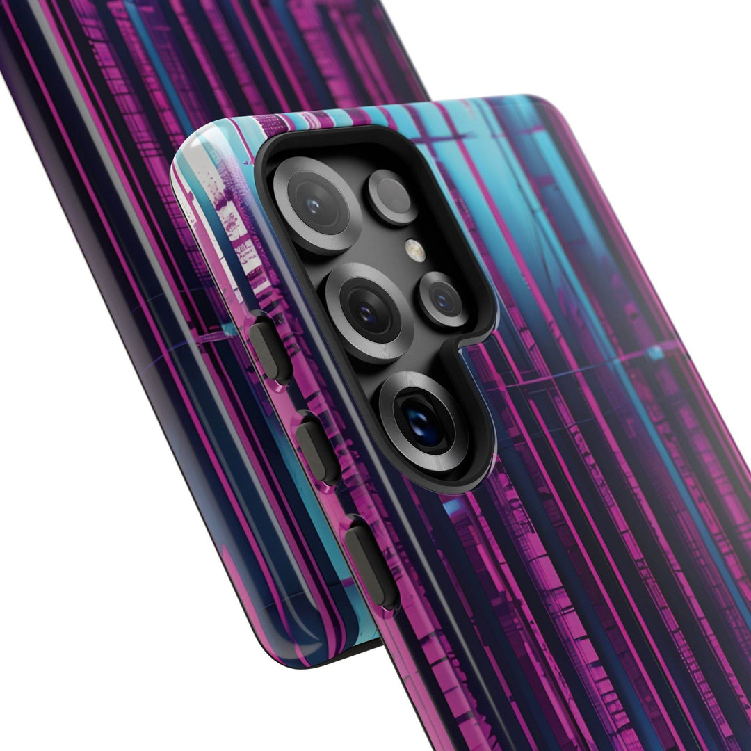 Pixelated Glitch Phone Case – Bold Tech Style - Gutsy Garb
