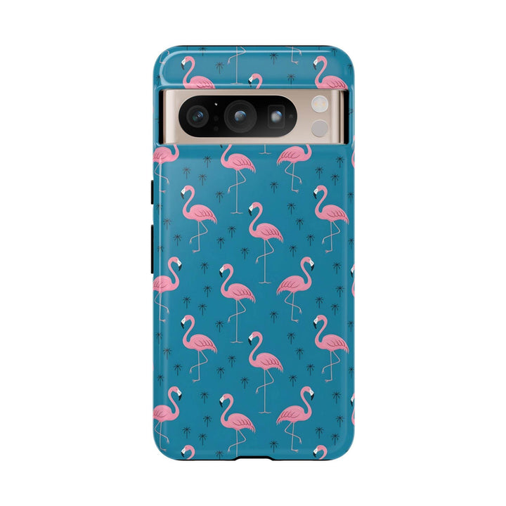 Tropical Flamingo Phone Case - Stylish & Durable - Gutsy Garb
