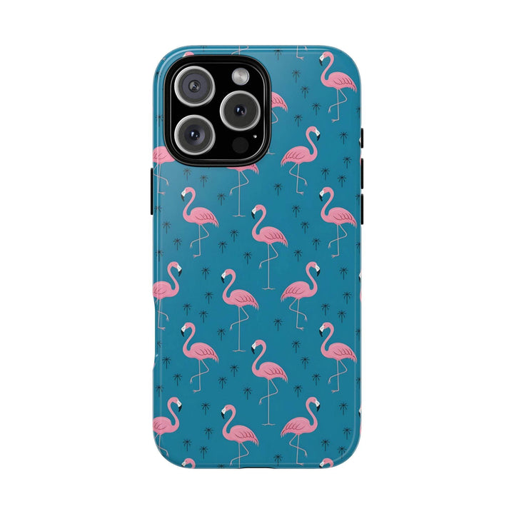 Tropical Flamingo Phone Case - Stylish & Durable - Gutsy Garb