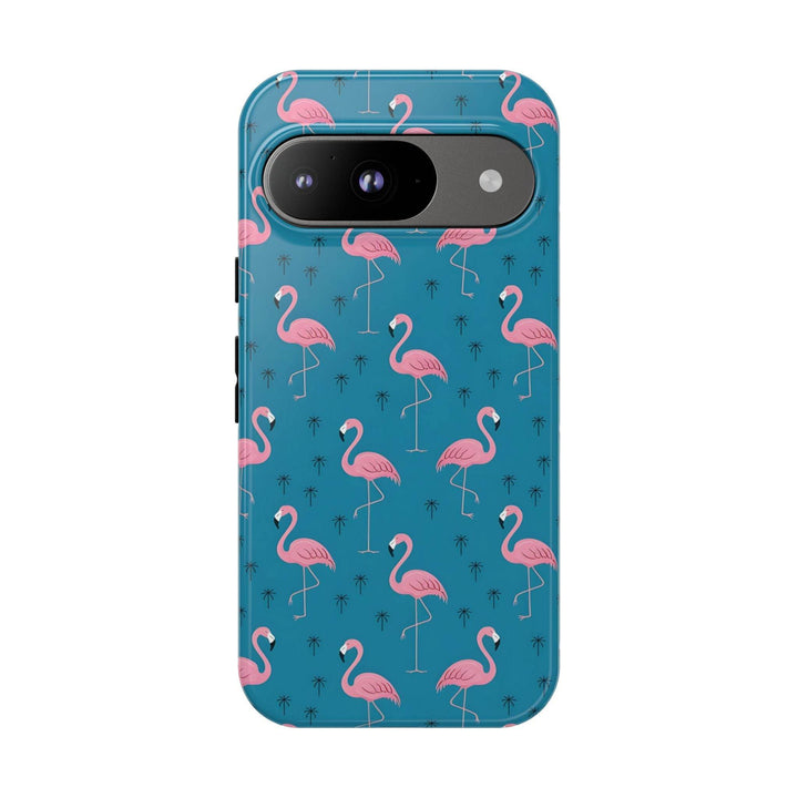 Tropical Flamingo Phone Case - Stylish & Durable - Gutsy Garb