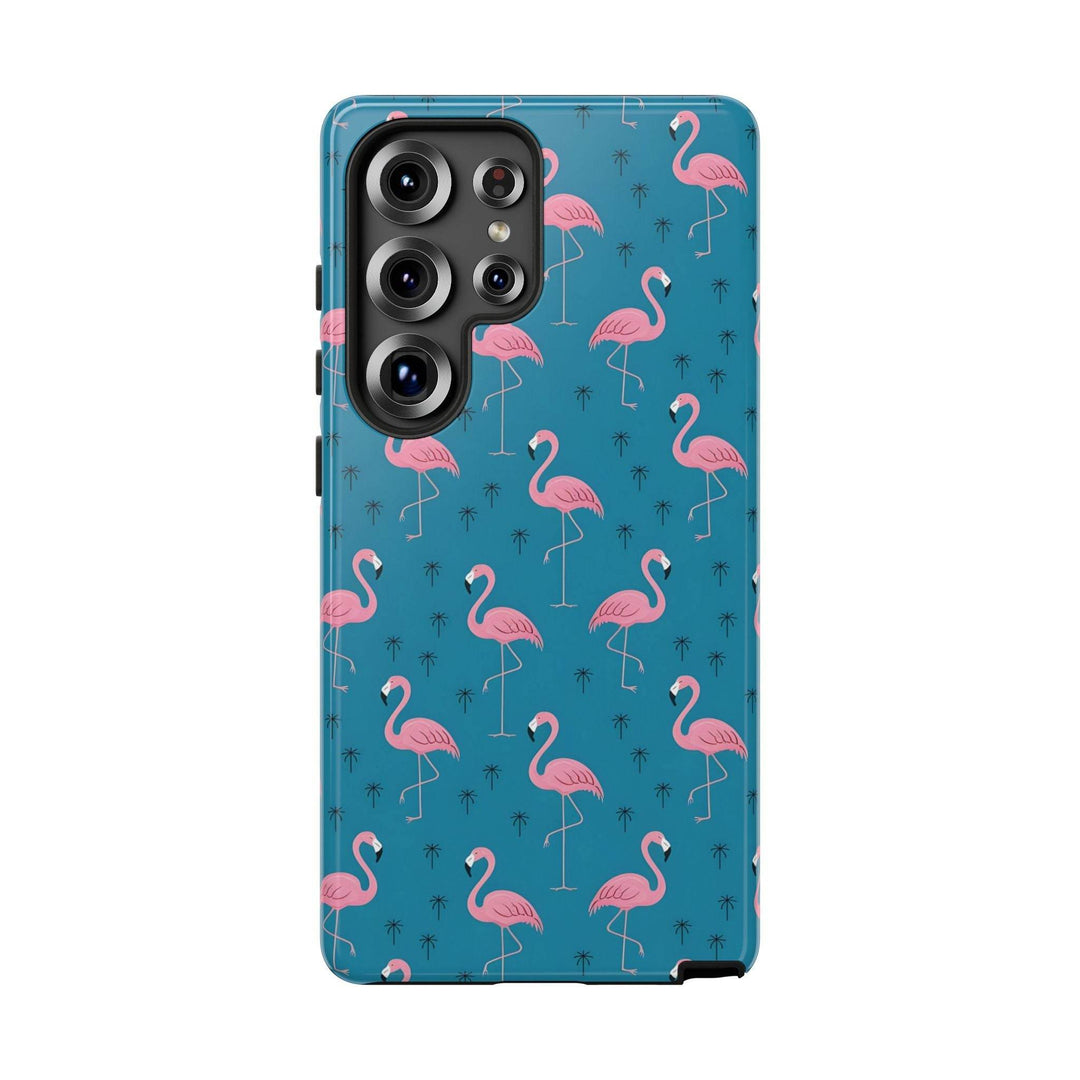 Tropical Flamingo Phone Case - Stylish & Durable - Gutsy Garb