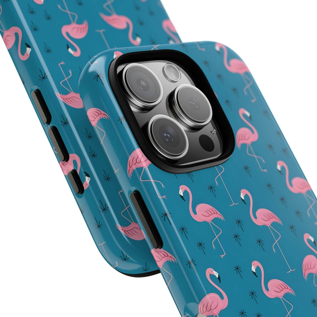 Tropical Flamingo Phone Case - Stylish & Durable - Gutsy Garb