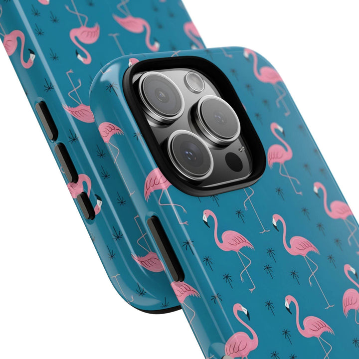 Tropical Flamingo Phone Case - Stylish & Durable - Gutsy Garb