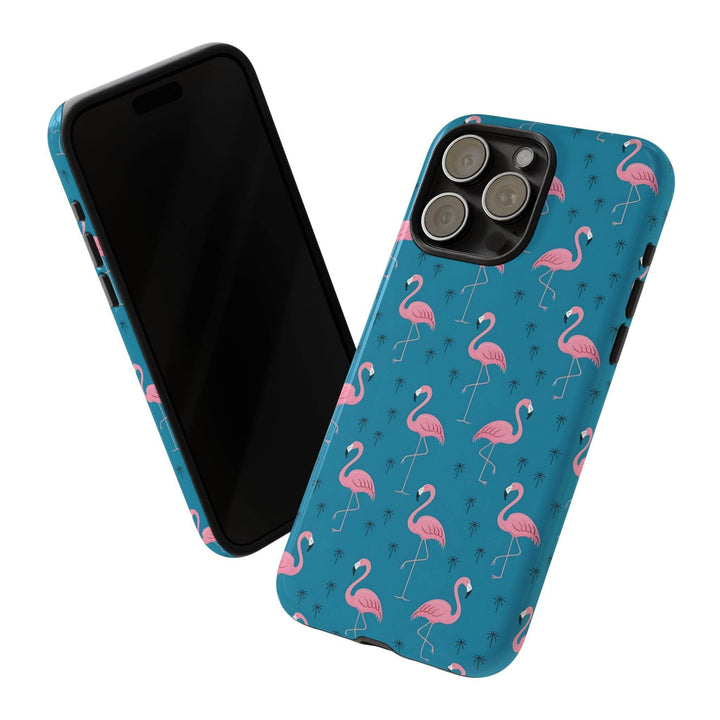Tropical Flamingo Phone Case - Stylish & Durable - Gutsy Garb