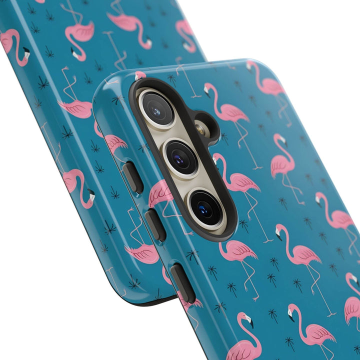 Tropical Flamingo Phone Case - Stylish & Durable - Gutsy Garb