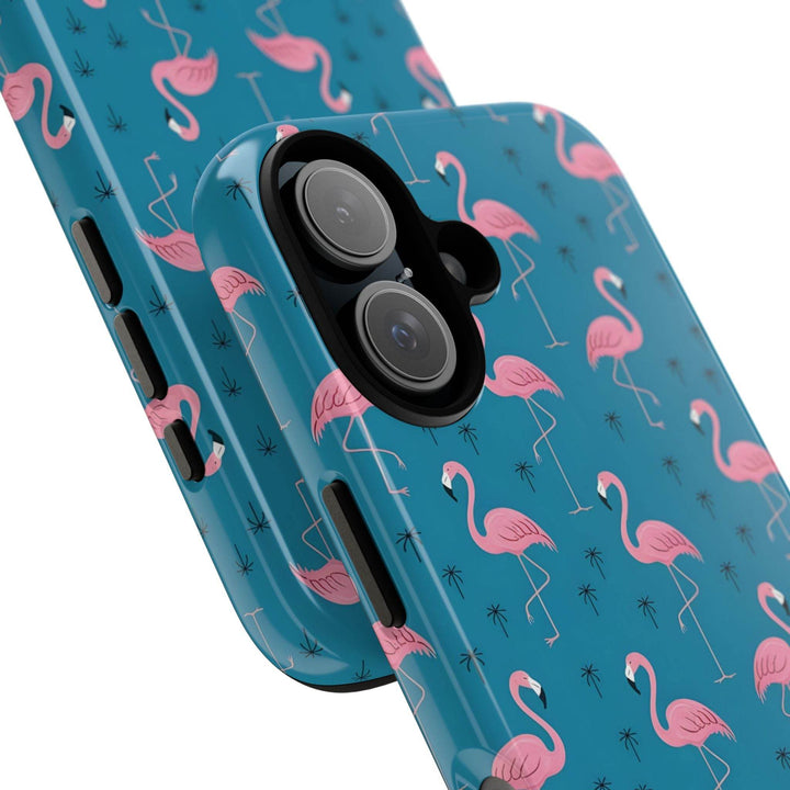 Tropical Flamingo Phone Case - Stylish & Durable - Gutsy Garb