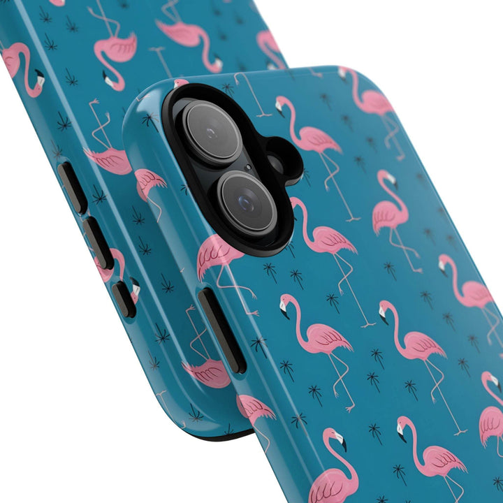 Tropical Flamingo Phone Case - Stylish & Durable - Gutsy Garb