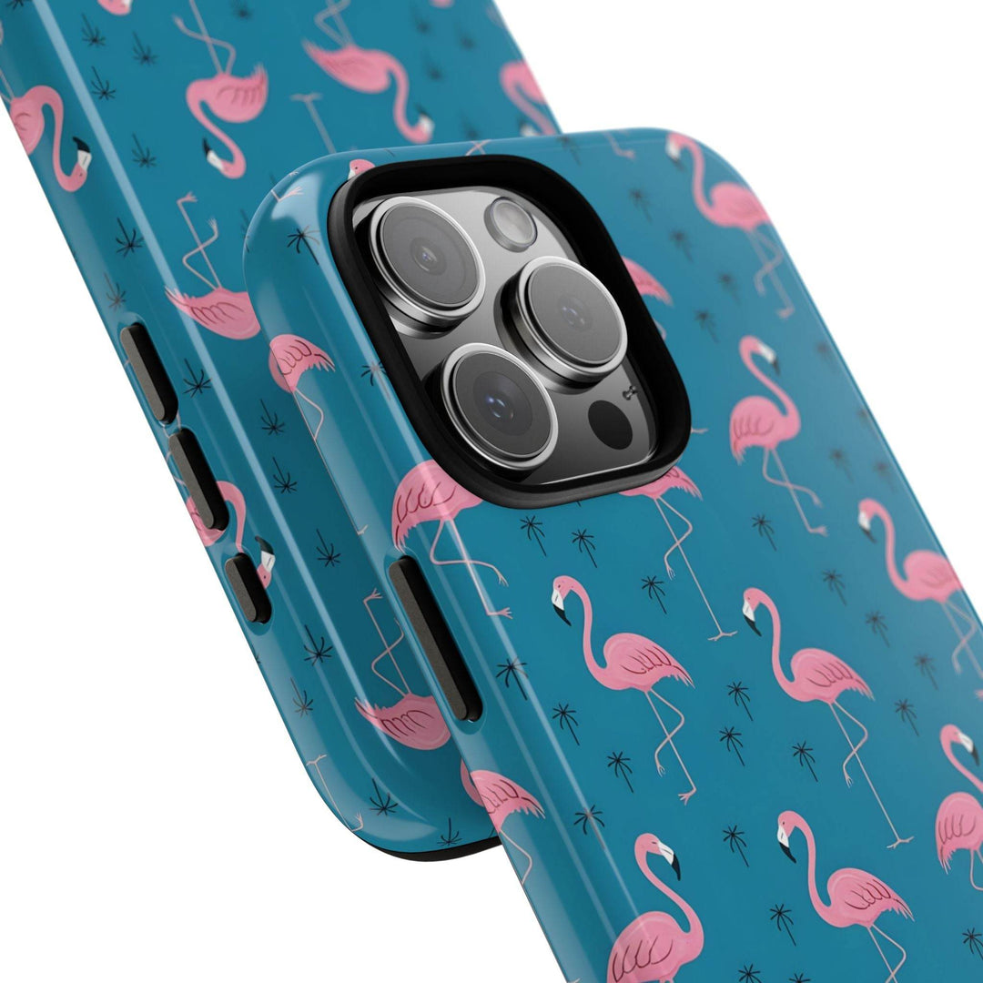 Tropical Flamingo Phone Case - Stylish & Durable - Gutsy Garb