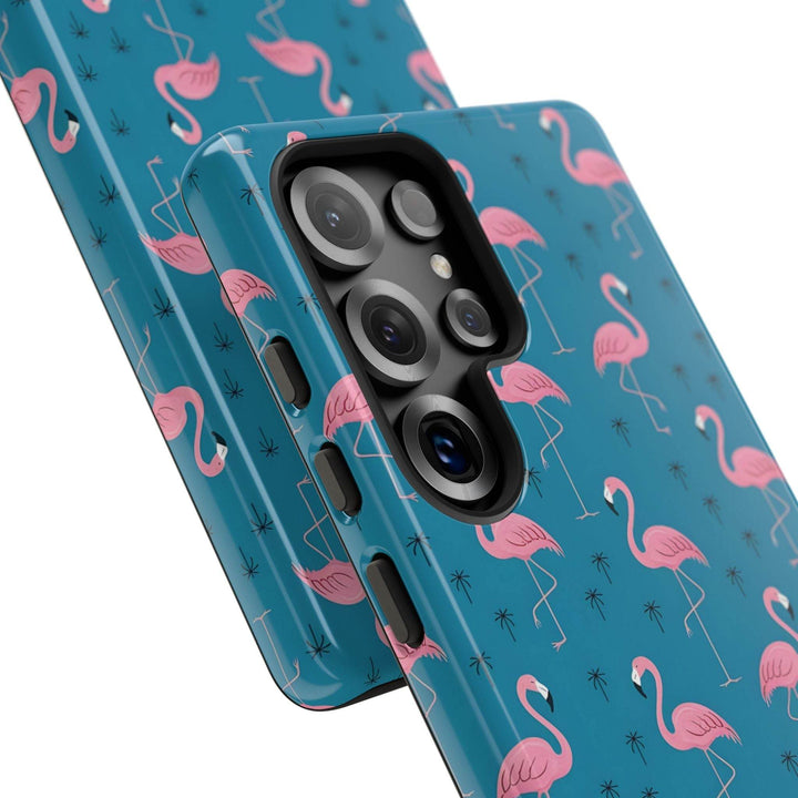 Tropical Flamingo Phone Case - Stylish & Durable - Gutsy Garb